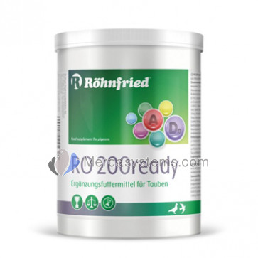 New Rohnfried RO Ready 600gr, (Prebiotic + electrolyte + amino-acids + minerals) for Pigeons and Birds