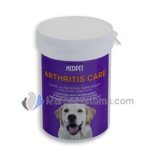 MedPet Arthritis Care 60 tabs, nutritional supplement to manage the symptoms of bones and joint conditions.