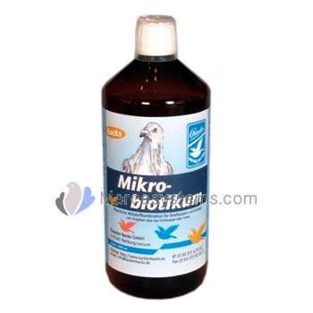 Backs Microbioticum 1l, (cleanses the blood and liver). For Pigeons.