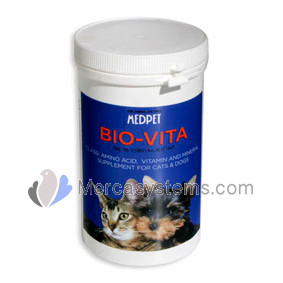MedPet Bio-Vita 200gr, Amino-acids, vitamins, minerals and trace element supplement for cats and dogs.