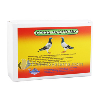 Travipharma Cocci-Tricho-Mix; Box 10x10gr (Coccidiosis, Trichomoniasis and intestinal tract infections)