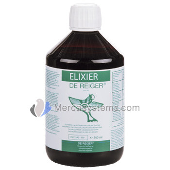 De Reiger Elixir 500ml (Energy tonic rich in iron and iodine). Racing Pigeon Products 