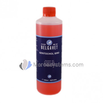 BelgaVet Gentochol Bird 500ml (helps digestion and guarantees a perfect moulting). For birds