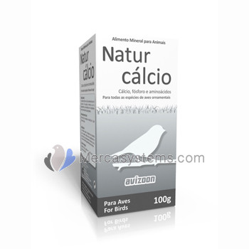 Avizoon Natur Calcio 100 gr, (enriched calcium phosphorus and amino acids)