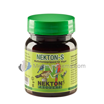 Nekton S 35gr, (vitamins, minerals and amino acids). For Cage Birds