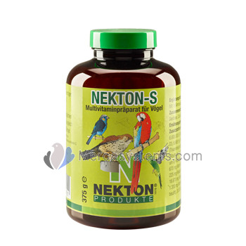 Nekton S 375gr, (vitamins, minerals and amino acids). For Cage Birds