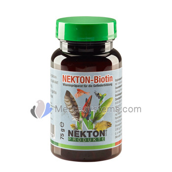 Nekton Biotin 75gr / 2.65 oz (stimulates the growth of feathers). For birds (stimulates the growth of feathers). For birds