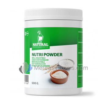 Natural NutriPowder 500gr, (energy booster with a high content in proteins and carbohydrates)