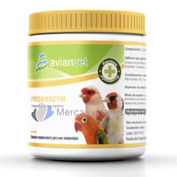 Avianvet Probienzym 100gr (Probiotic and Digestive for all types of birds)