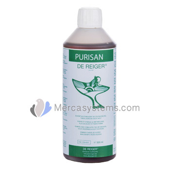 De Reiger De Reiger Purisan 500 ml (purifies and stimulates the metabolism). Pigeons and Birds 