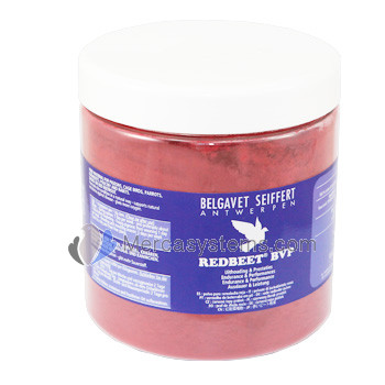 New BelgaVet RedBeet 400 gr, (100 % natural powder based on red beetroot). Pigeons, birds and cage birds 