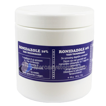 BelgaVet Ronidazole 10% 250 gr (Trichomoniasis Canker). Pigeons and Birds Products