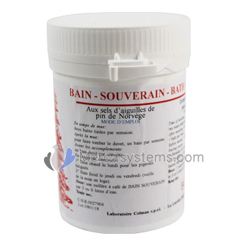 Bath Salts Souveraine 150g by Colman (Extract of Norwegian pine tree needles.) 