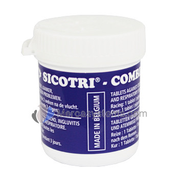 BelgaVet Sicotri-Combi 50 pills, (Against Coccidiosis, Trichomoniasis and ingluvitis). For pigeons
