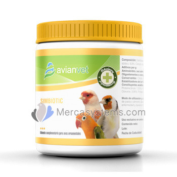 Avianvet Simbiotic 125gr, (Improves and stimulates the intestinal flora)