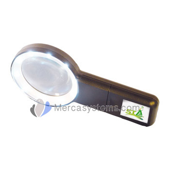 STA Loupe with integrated light