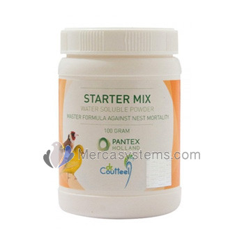 Pantex-Dr. Coutteel Starter Mix 100gr, (reduce la mortalidad en el nido durante la primera semana de vida)