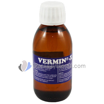 BVP Vermin-X 150ml by BelgaVey (against parasites). PIgeon Products 
