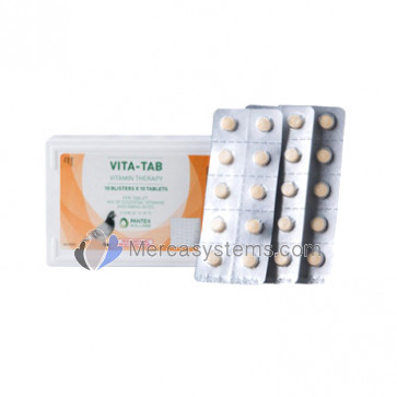 Pantex Vita-Tab 100 tablets (Vitamins and Amino acids). Racing Pigeons Products