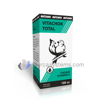 Avizoon Vitachok Total 100ml, (Multivitamin supplement). For Pigeons & Birds