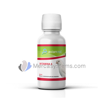 Avianvet Vitamin A 100ml, (liquid A-vitamin concentrate)