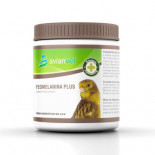 Avianvet Feomelanine Plus 125gr, (improves oxidation, obscuring feomelanin and mutated brown melanin increasing its production.