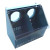 Outdoor plastic Feeder - Drinker, 2 compartments, with top and hooks. For pigeons